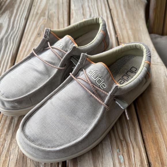 Hey Dude Wally Free Airflow Sahara size 10 - Picture 2 of 5